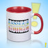 Assume Nothing Queer Pride Flag Color Accent Mug